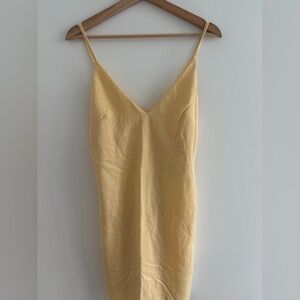 Brand New H&M Yellow Summer Dress